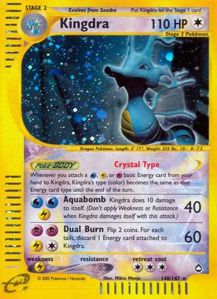 Kingdra (148/147) [Aquapolis]-1