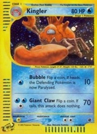 Kingler (15/165) [Expedition: Base Set]-1