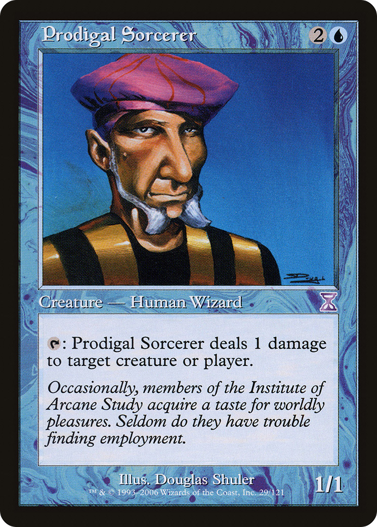 Prodigal Sorcerer [Time Spiral Timeshifted]-1