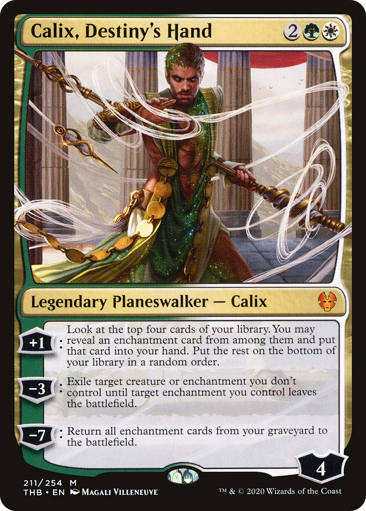 Calix, Destiny's Hand [Theros Beyond Death]-1