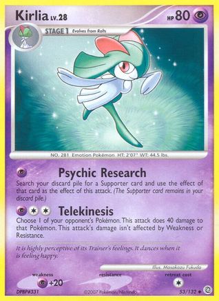 Kirlia (53/132) [Diamond & Pearl: Secret Wonders]-1