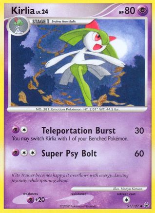Kirlia (51/127) [Platinum: Base Set]-1