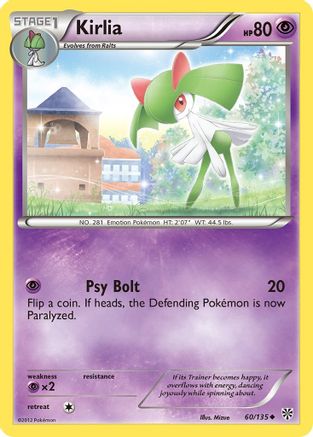 Kirlia (60/135) [Black & White: Plasma Storm]-1