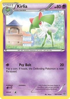 Kirlia (60/135) [Black & White: Plasma Storm]-1