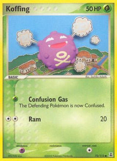 Koffing (72/113) (Stamped) [EX: Delta Species]-1
