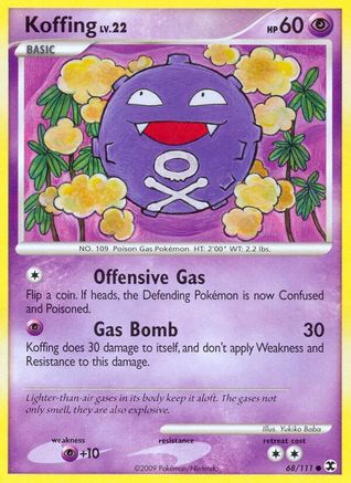 Koffing (68/111) [Platinum: Rising Rivals]-1