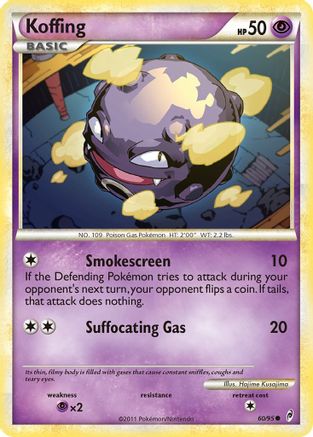 Koffing (60/95) [HeartGold & SoulSilver: Call of Legends]-1