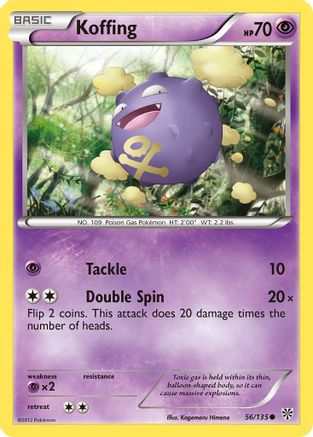 Koffing (56/135) [Black & White: Plasma Storm]-1
