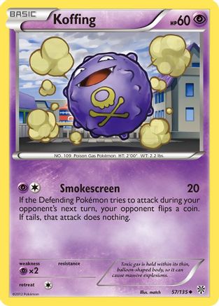 Koffing (57/135) [Black & White: Plasma Storm]-1
