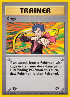 Koga (106/132) [Gym Challenge 1st Edition]-1