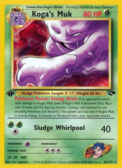Koga's Muk (26/132) [Gym Challenge 1st Edition]-1
