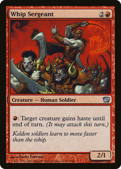 Whip Sergeant (9ED-227) - 9th Edition Foil-1