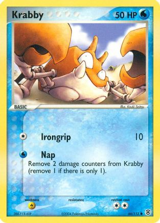 Krabby (66/112) [EX: FireRed & LeafGreen]-1