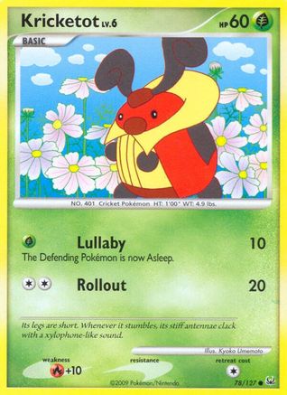 Kricketot (78/127) [Platinum: Base Set]-1