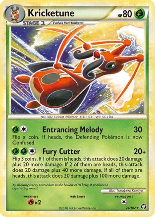 Kricketune (24/102) [HeartGold & SoulSilver: Triumphant]-1