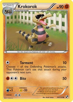 Krokorok (64/114) [Black & White: Base Set]-1