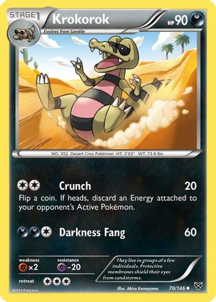 Krokorok (70/146) [XY: Base Set]-1