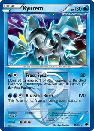 Kyurem (31/116) [Black & White: Plasma Freeze]-1