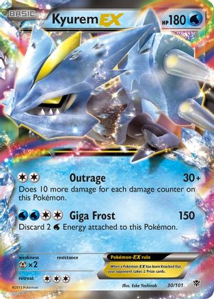 Kyurem EX (30/101) [Black & White: Plasma Blast]-1