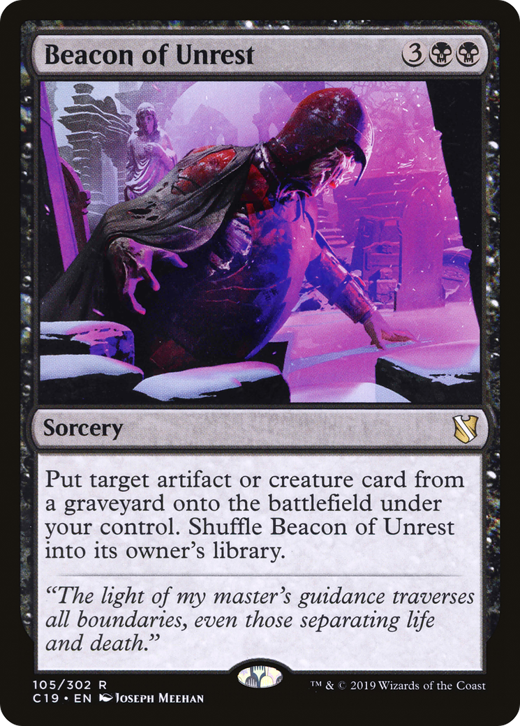 Beacon of Unrest [Commander 2019]-1