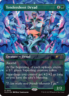 Tendershoot Dryad (Double Rainbow Foil) [Secret Lair Drop Series]-1