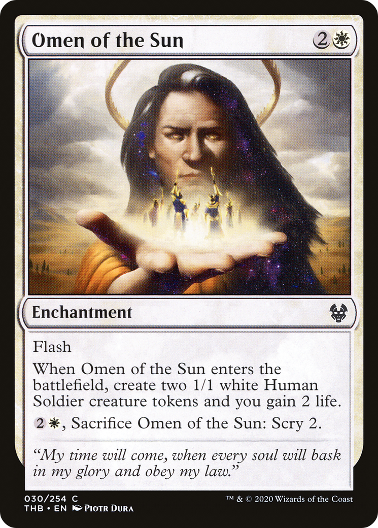 Omen of the Sun [Theros Beyond Death]-1