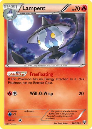 Lampent (22/135) [Black & White: Plasma Storm]-1