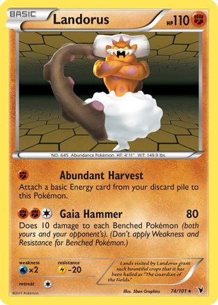 Landorus (74/101) [Black & White: Noble Victories]-1