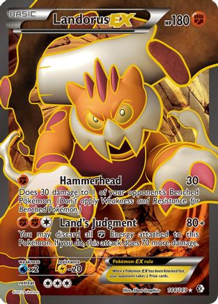 Landorus EX (144/149) [Black & White: Boundaries Crossed]-1