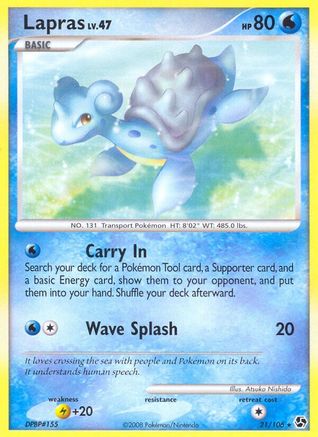 Lapras (21/106) [Diamond & Pearl: Great Encounters]-1