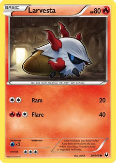 Larvesta (20/108) [Black & White: Dark Explorers]-1