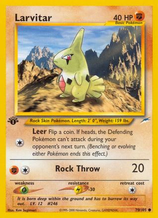 Larvitar (70/105) [Neo Destiny Unlimited]-1