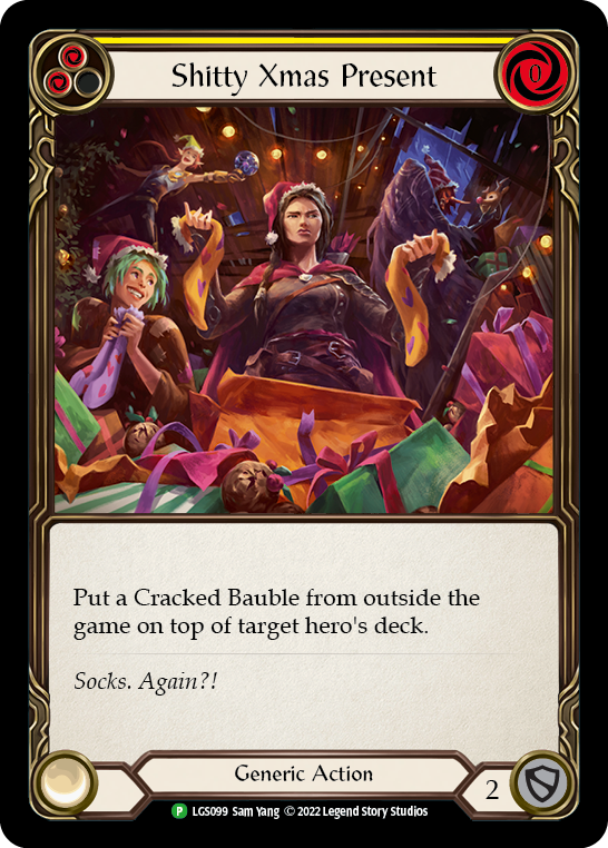 Shitty Xmas Present [LGS099] (Promo)  Rainbow Foil-1