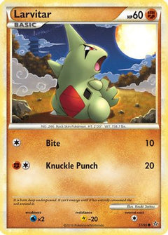 Larvitar (51/95) [HeartGold & SoulSilver: Unleashed]-1