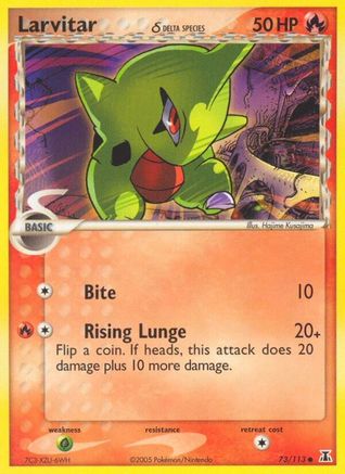 Larvitar (73/113) (Delta Species) [EX: Delta Species]-1