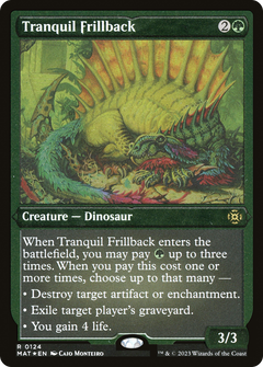 Tranquil Frillback (MAT-124) - March of the Machine: The Aftermath Etched Foil-1