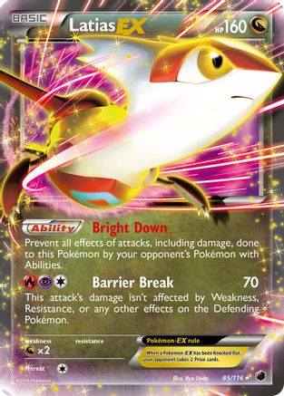 Latias EX (85/116) [Black & White: Plasma Freeze]-1