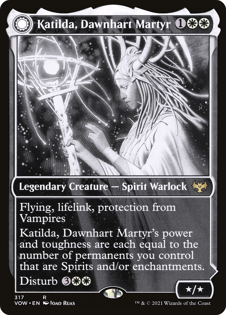Katilda, Dawnhart Martyr // Katilda's Rising Dawn (Showcase Eternal Night) [Innistrad: Crimson Vow]-5