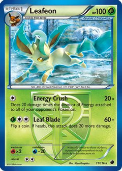 Leafeon (11/116) [Black & White: Plasma Freeze]-1