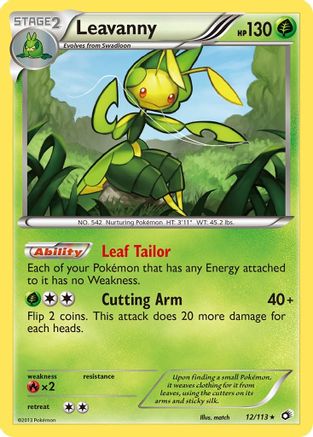 Leavanny (12/113) [Black & White: Legendary Treasures]-1