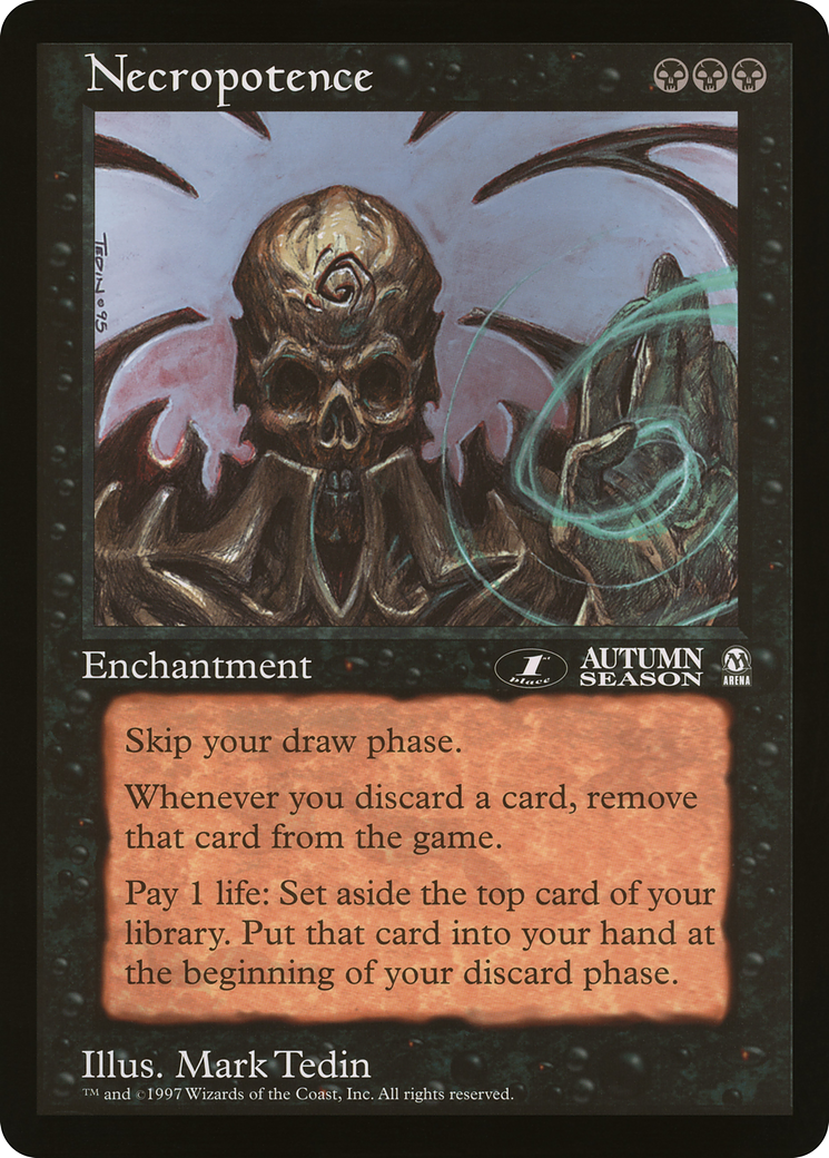 Necropotence (OLEP-021) - Oversized League Prizes-1