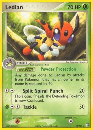 Ledian (23/109) [EX: Team Rocket Returns]-1