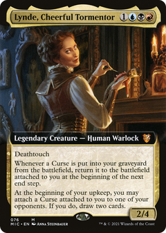 Lynde, Cheerful Tormentor (Extended Art) [Innistrad: Midnight Hunt Commander]-1