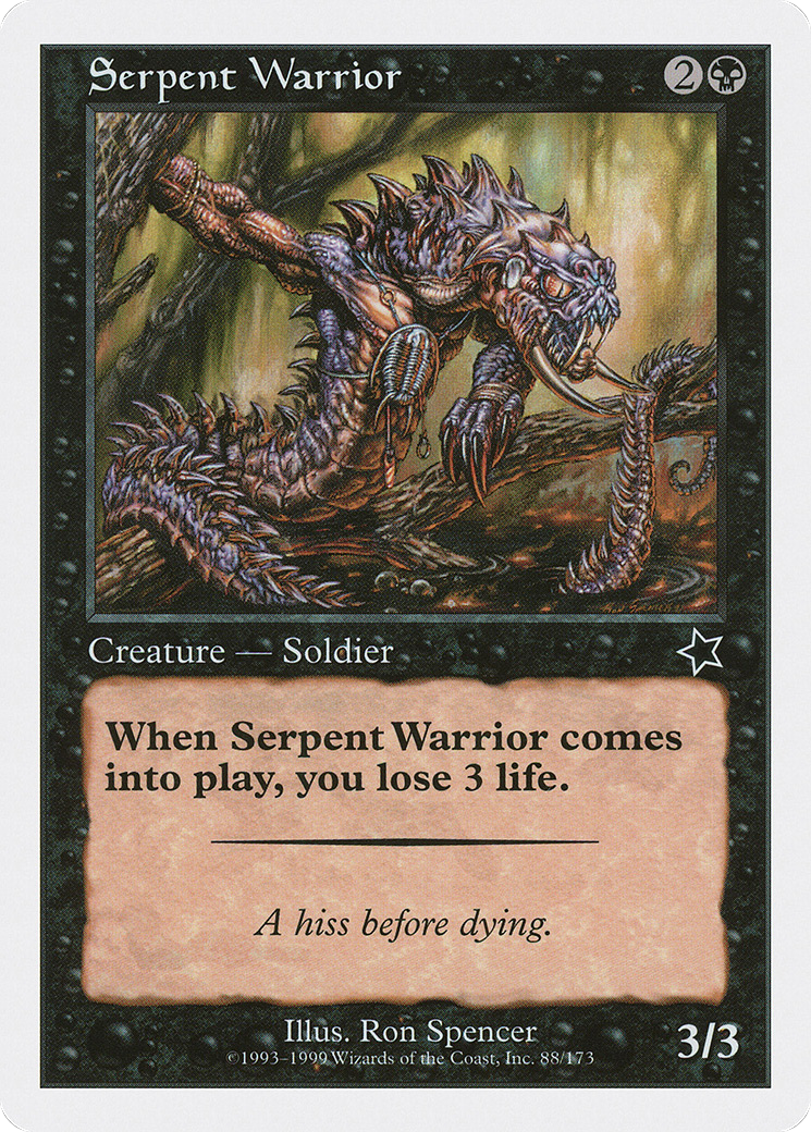 Serpent Warrior [Starter 1999]-1