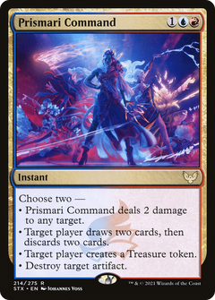 Prismari Command [Strixhaven: School of Mages]-1