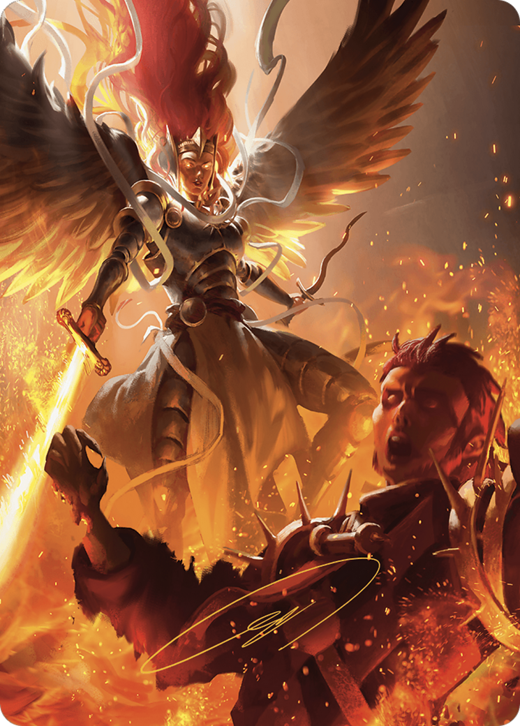 Warleader's Call // Warleader's Call (AMKM-035) - Murders at Karlov Manor Art Series (Borderless)-3