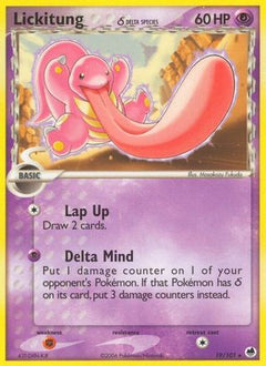 Lickitung (19/101) (Delta Species) [EX: Dragon Frontiers]-1