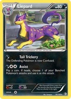 Liepard (91/149) [Black & White: Boundaries Crossed]-1