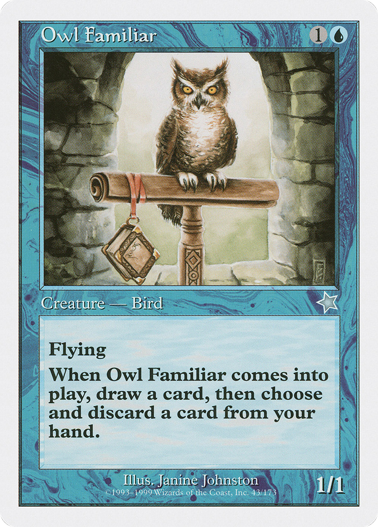 Owl Familiar [Starter 1999]-1