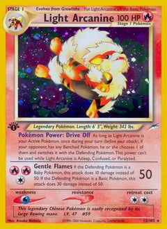Light Arcanine (12/105) [Neo Destiny Unlimited]-1